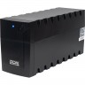 Источник бесперебойного питания POWERCOM RAPTOR 360Вт 600ВА черный RPT-600AP SE
