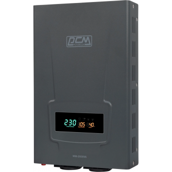 Стабилизатор напряжения POWERCOM WM-2000VA 1600Вт 2000ВА графитовый